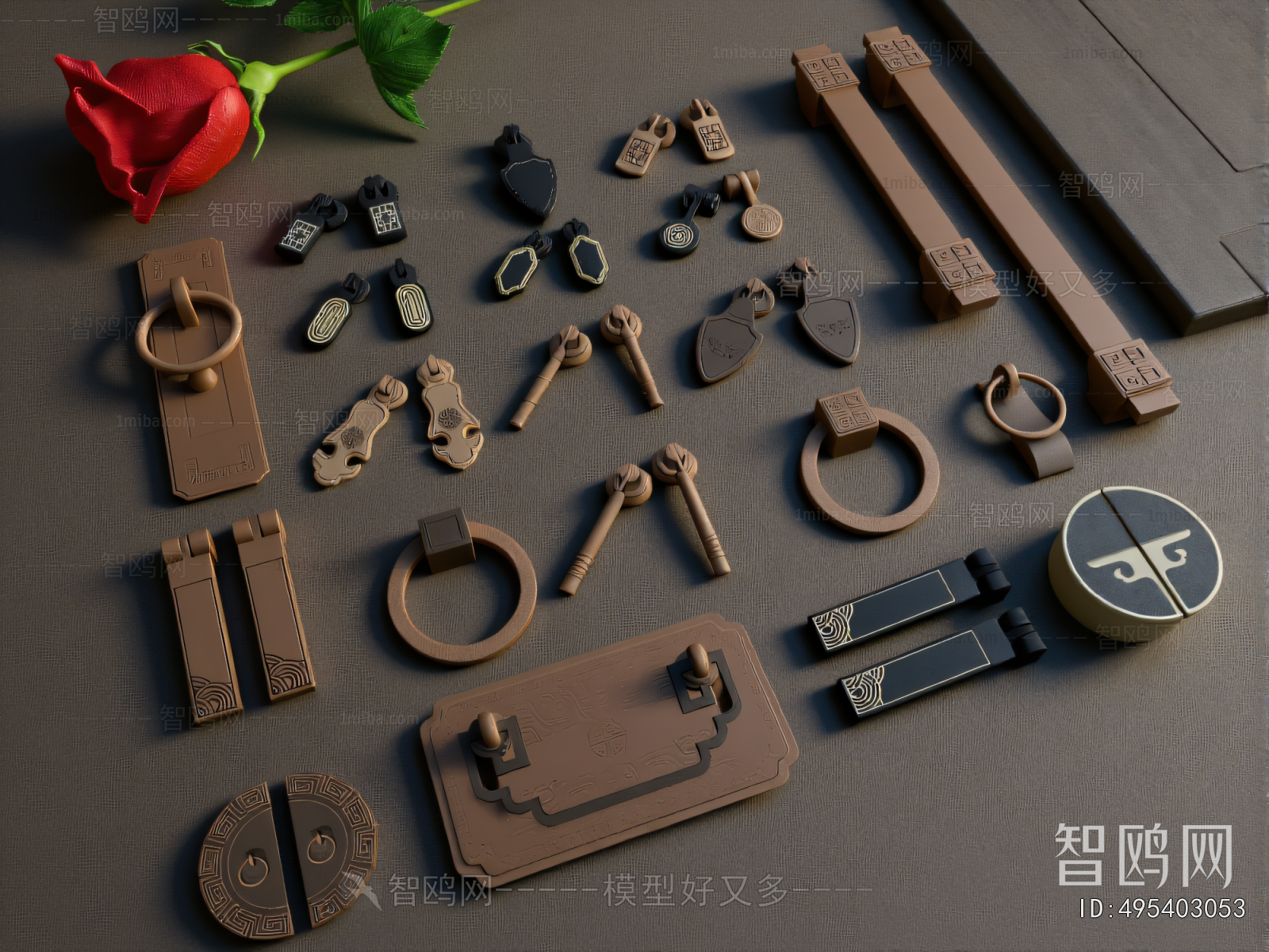 New Chinese Style Door Handle