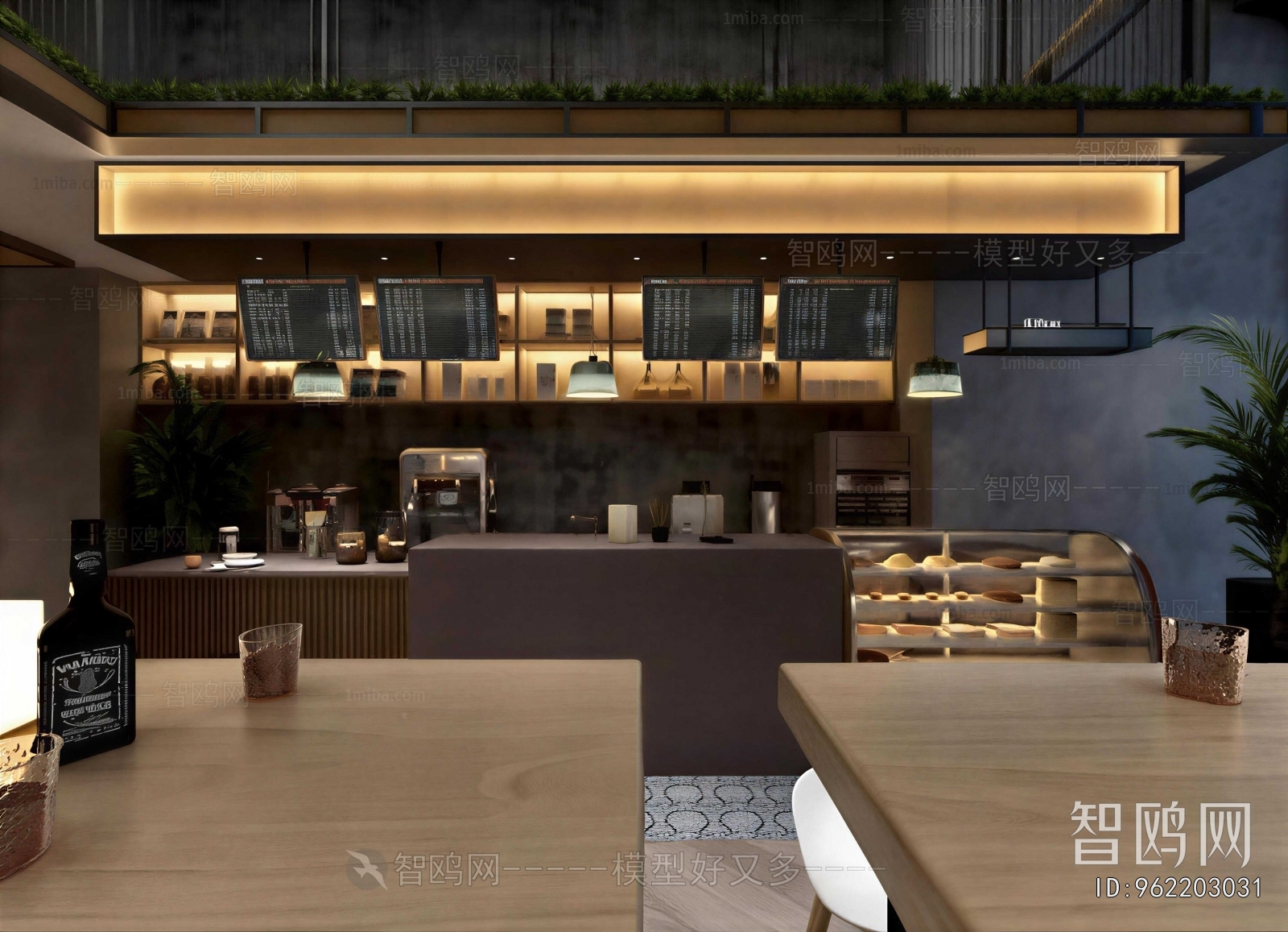 Industrial Style Cafe