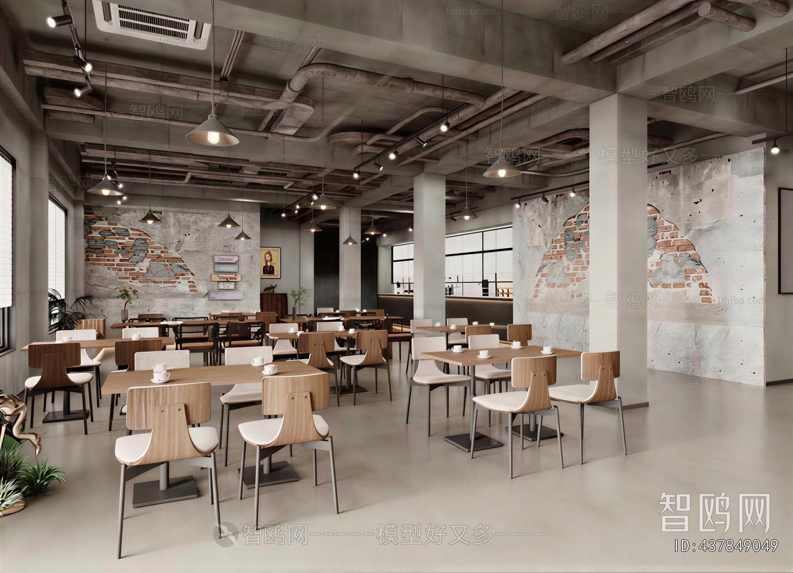 Industrial Style Cafe