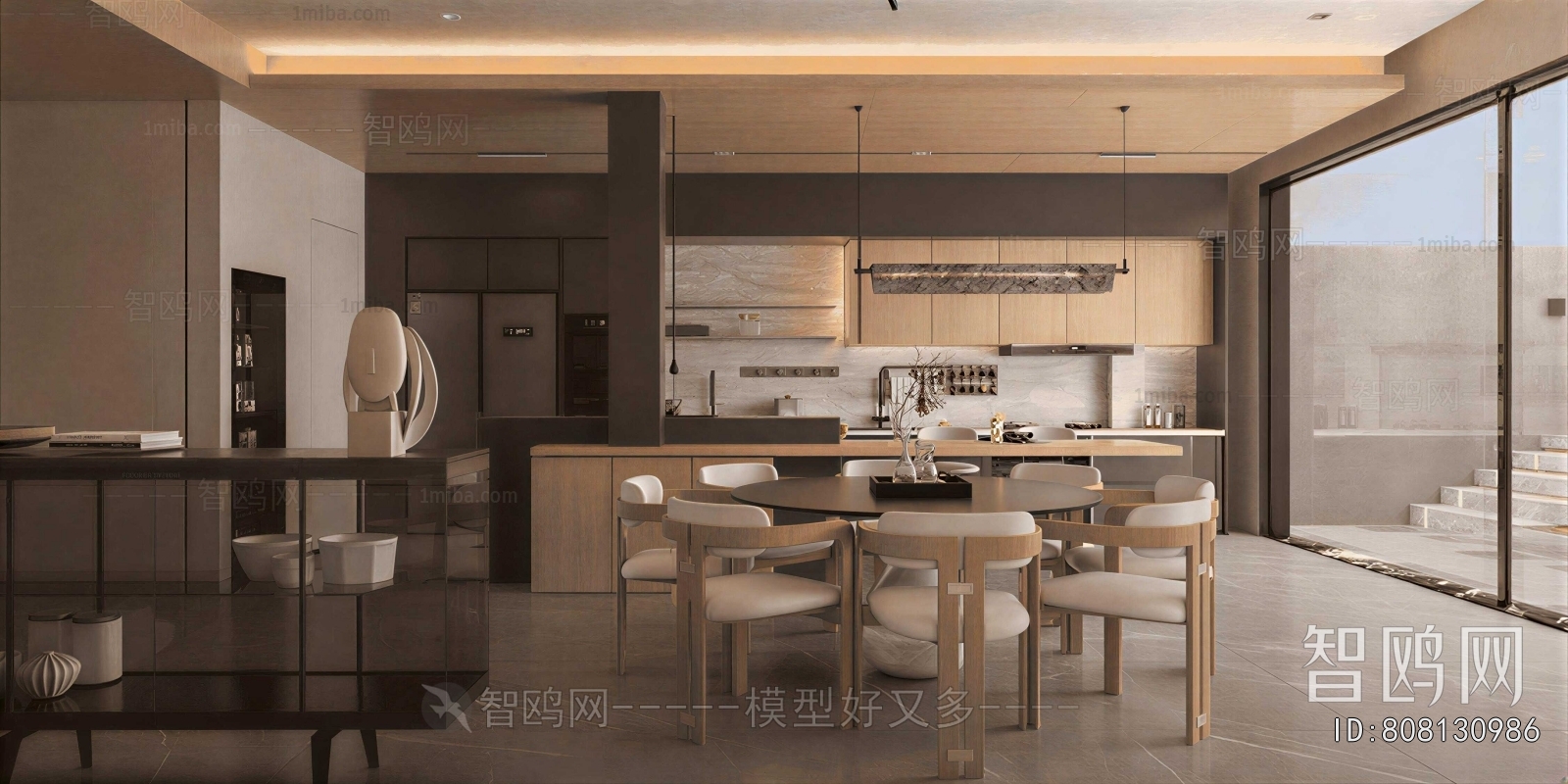 Modern Open Kitchen