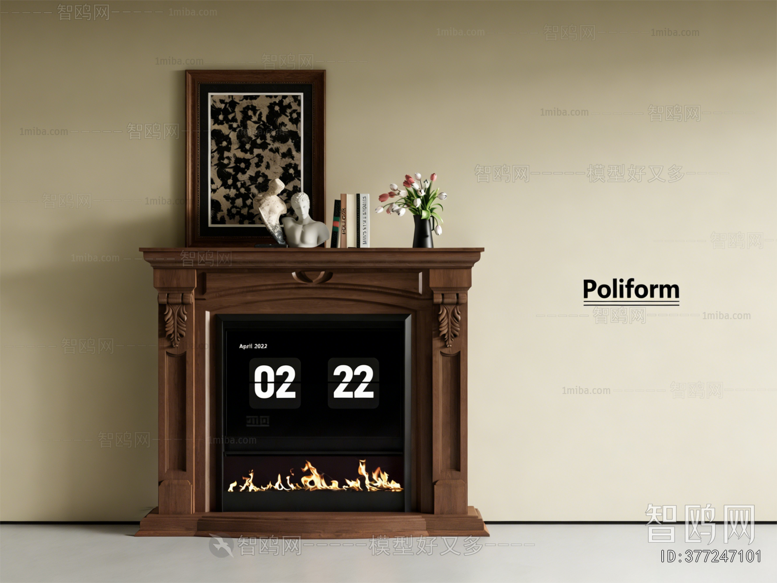 American Style Fireplace