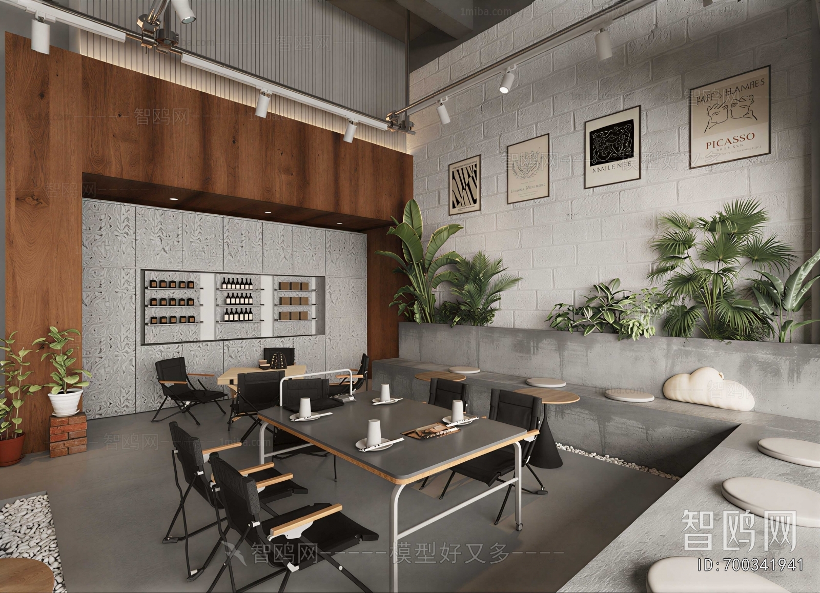 Industrial Style Cafe