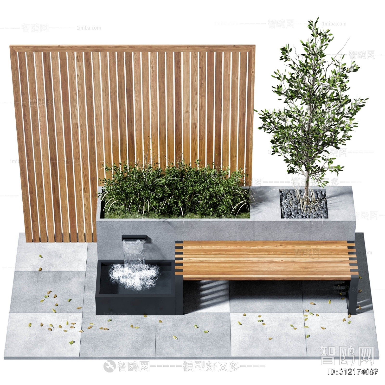 Modern Bench