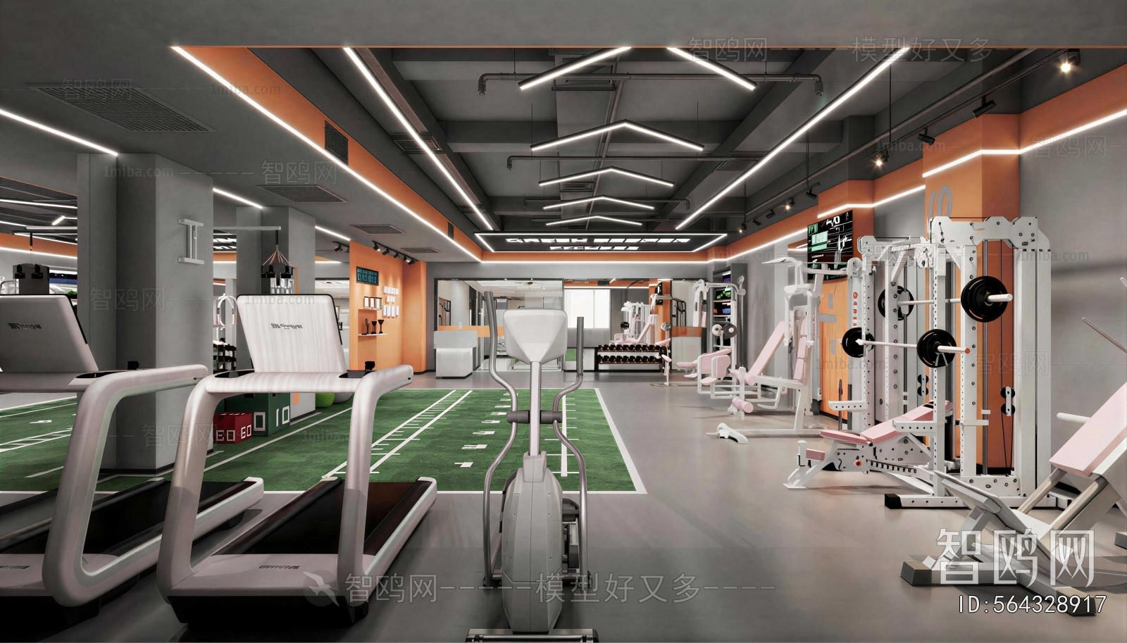 Industrial Style Gym