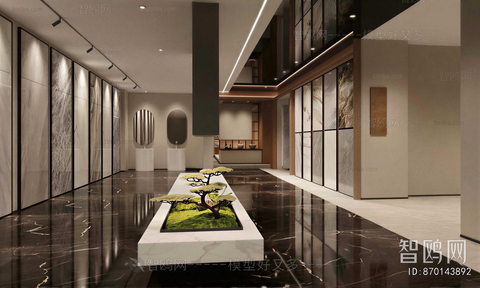 New Chinese Style Exhibition Hall