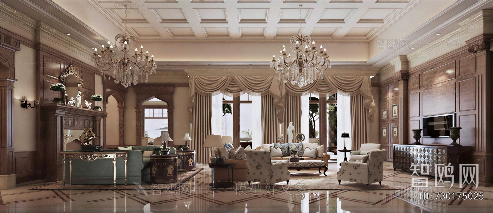 European Style A Living Room