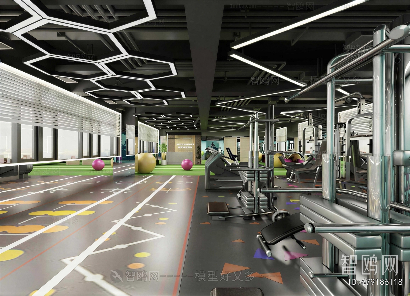 Industrial Style Gym