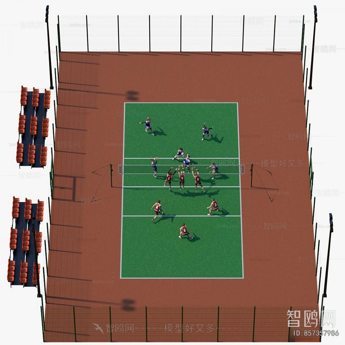 Modern Outdoor Sports Stadium