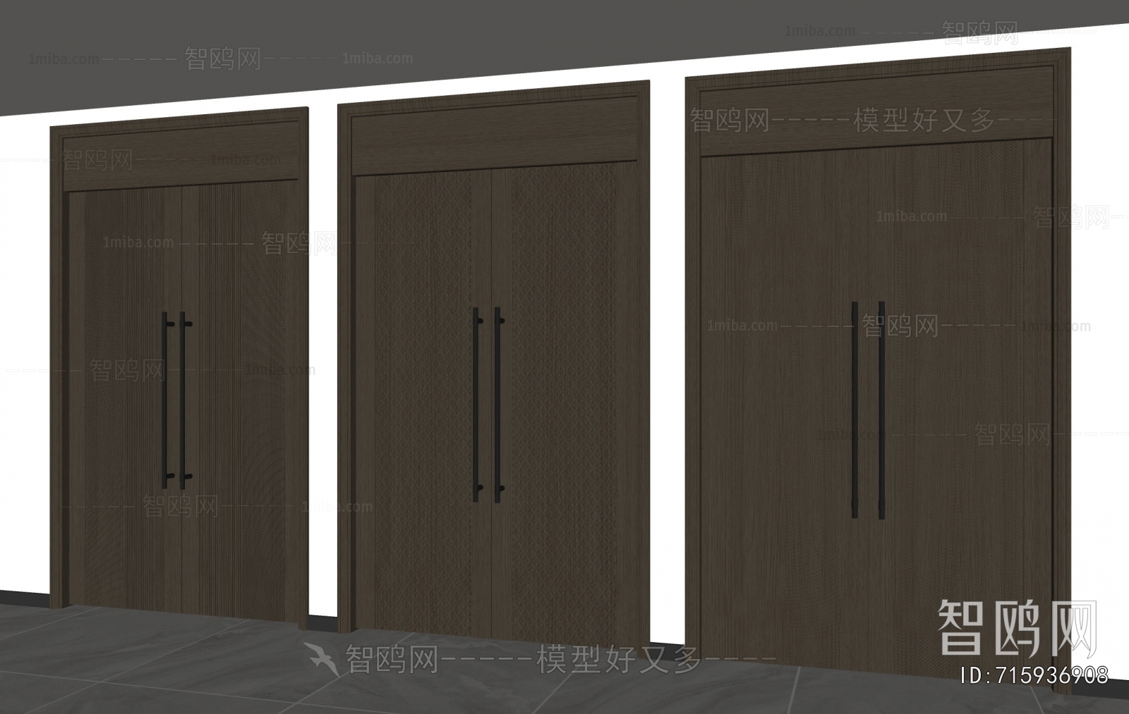 Modern Double Door