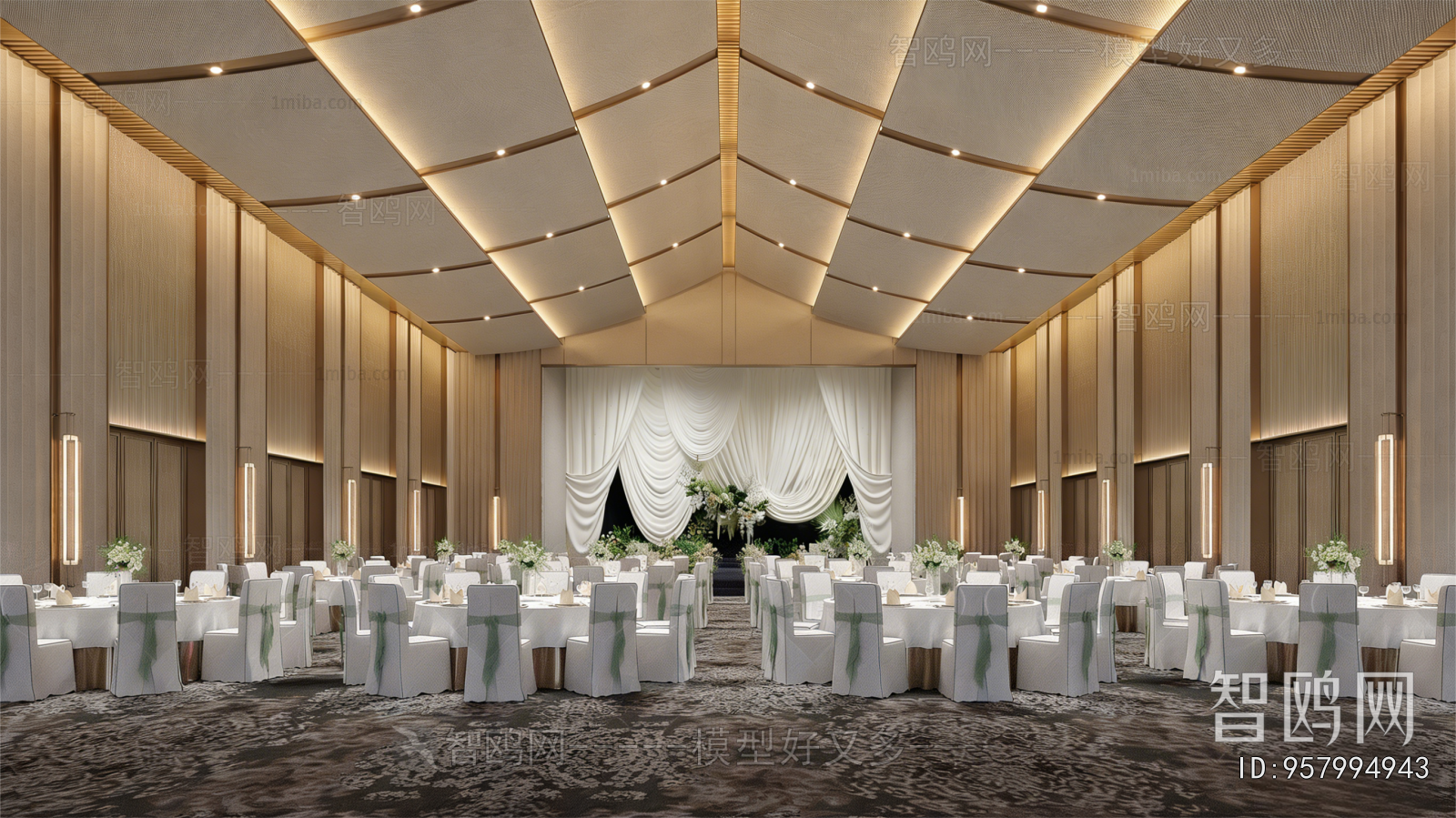 New Chinese Style Banquet Hall