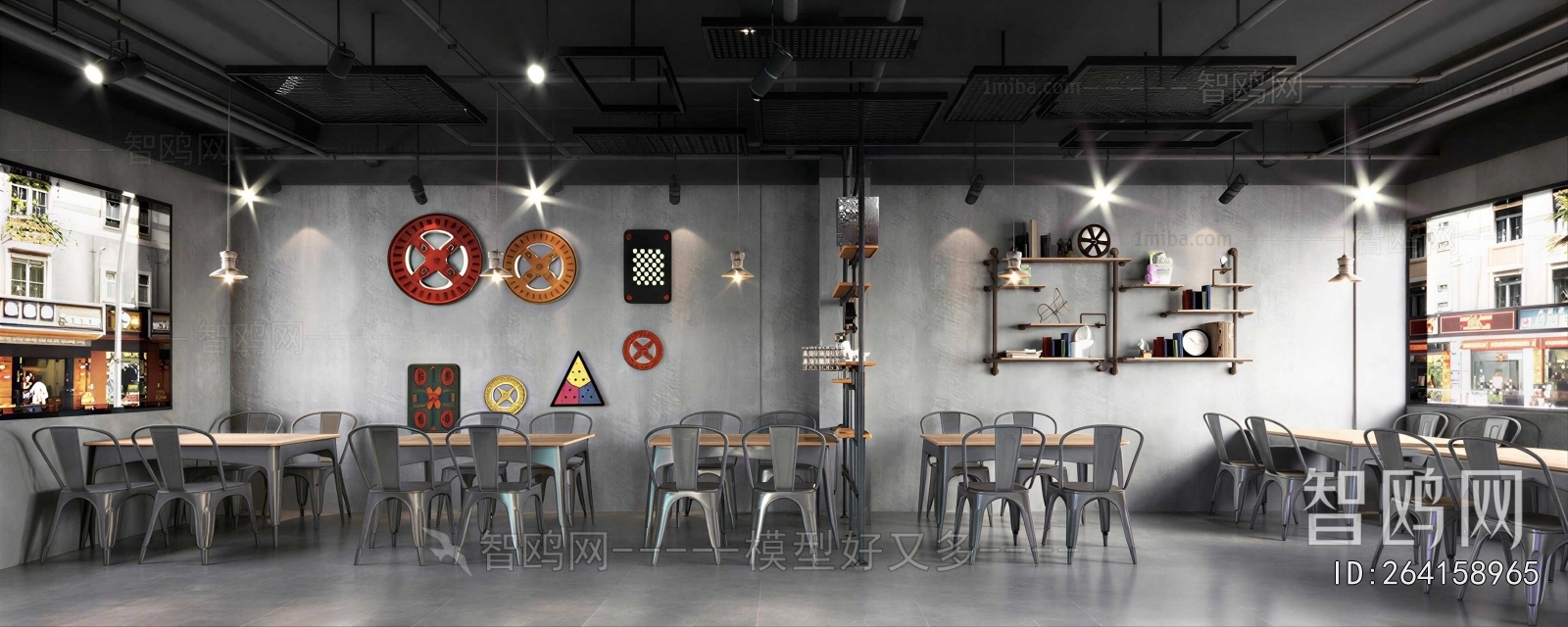 Industrial Style Restaurant