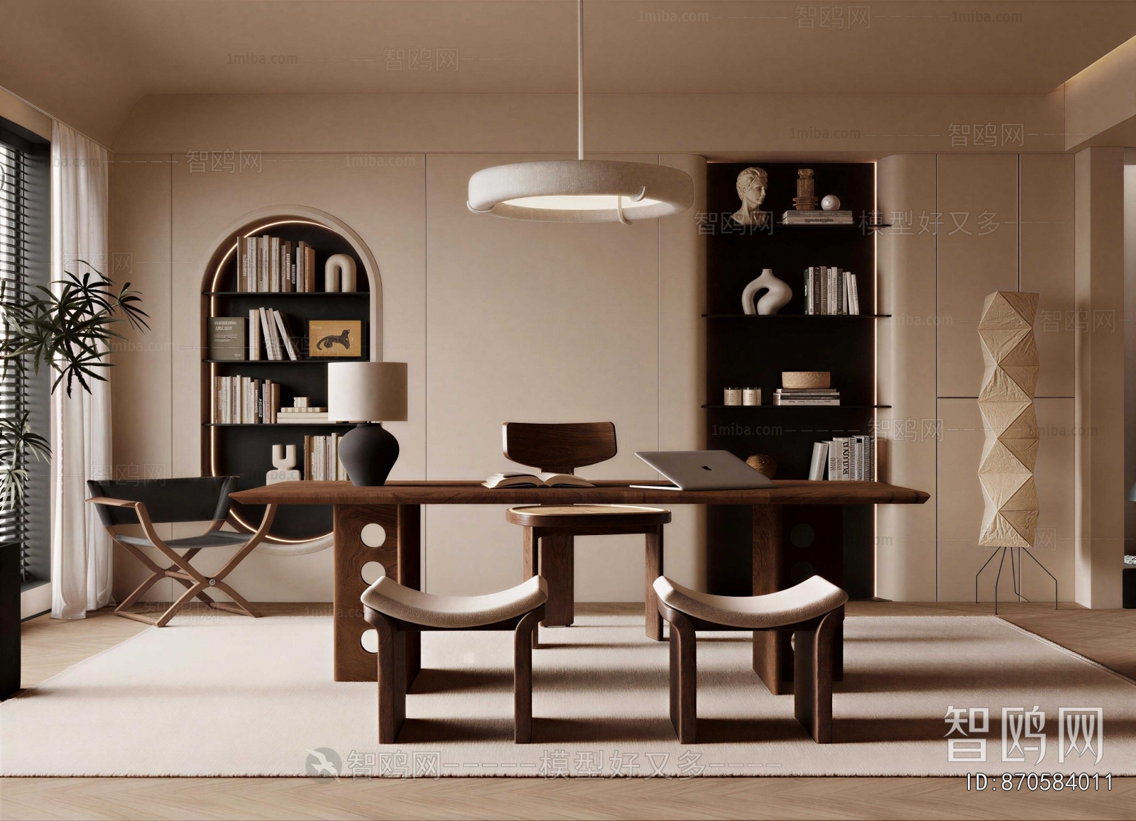 French Style Study Space