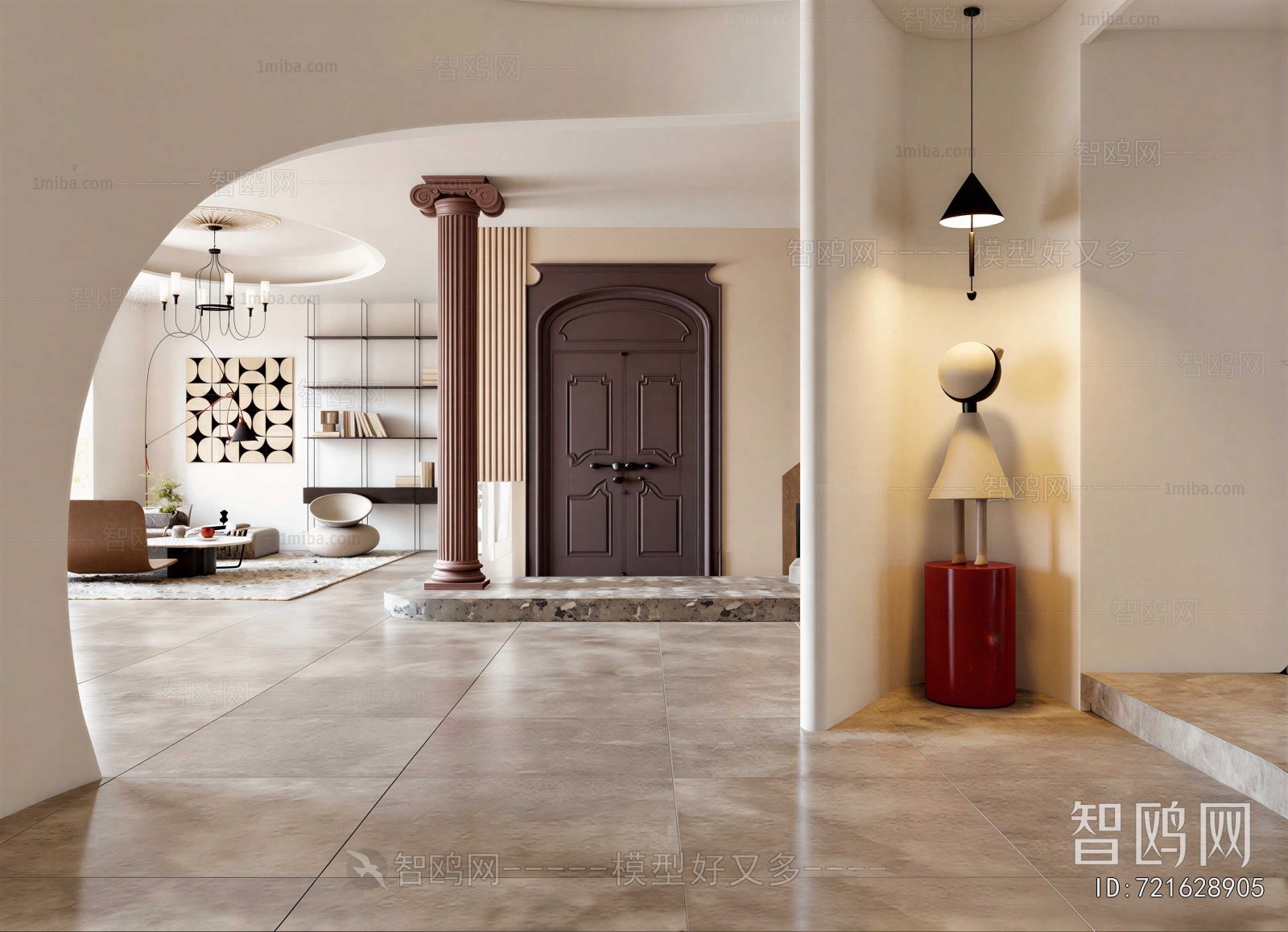 Modern Hallway