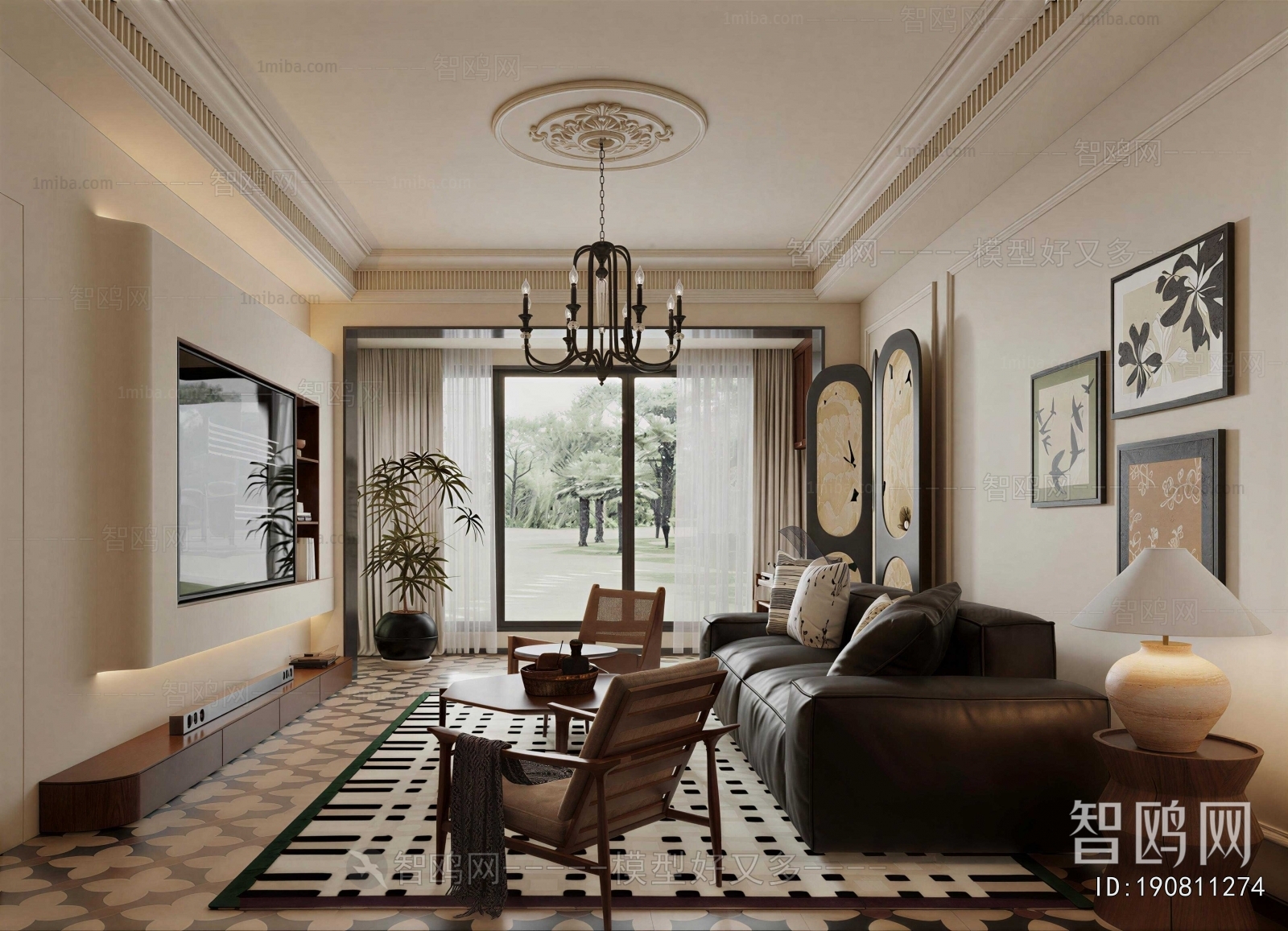 French Style A Living Room