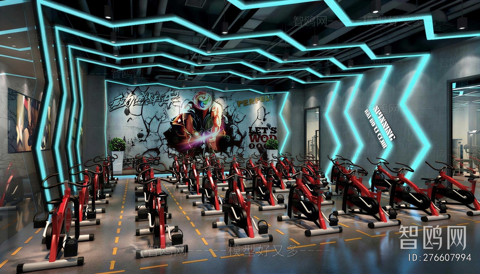 Industrial Style Gym