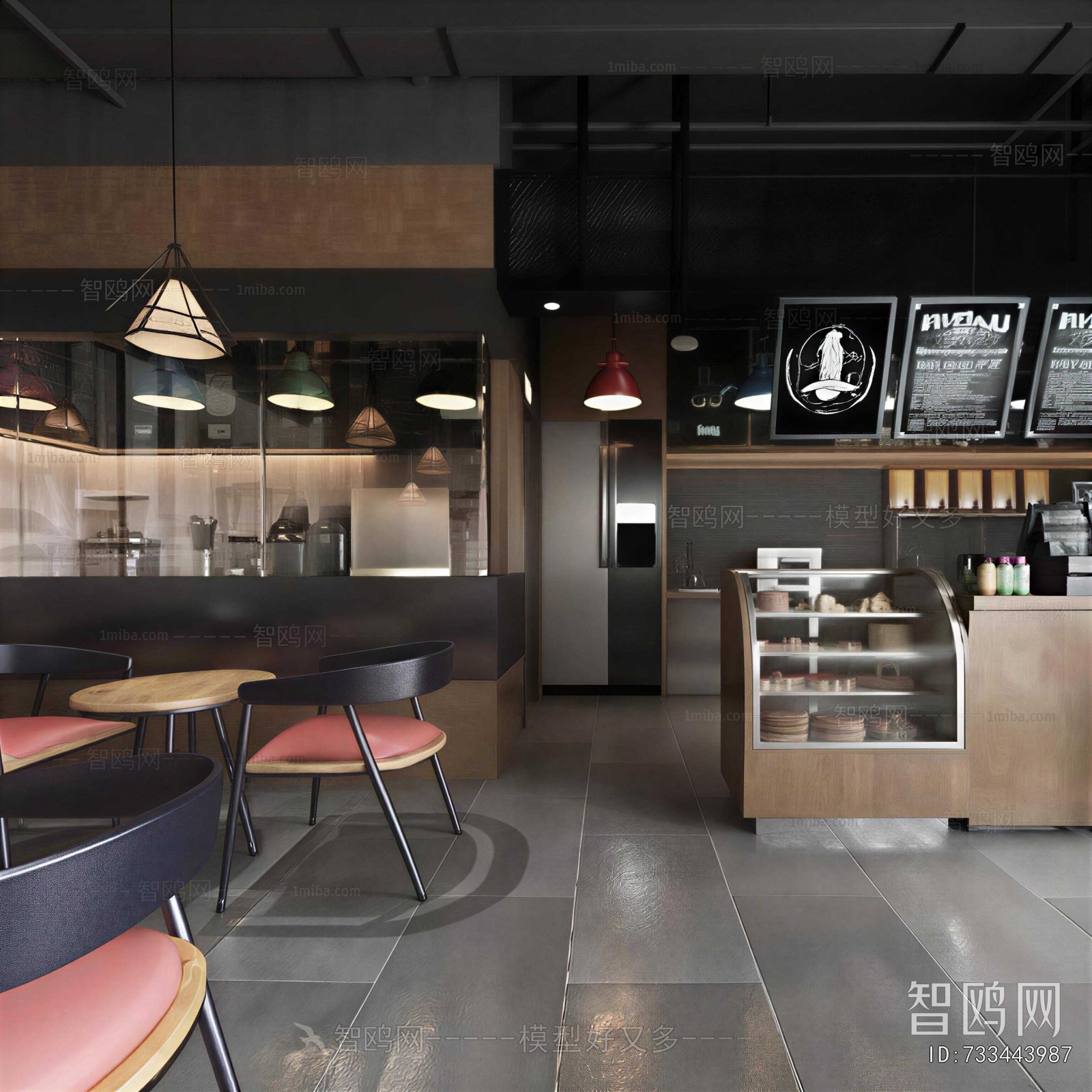 Industrial Style Cafe