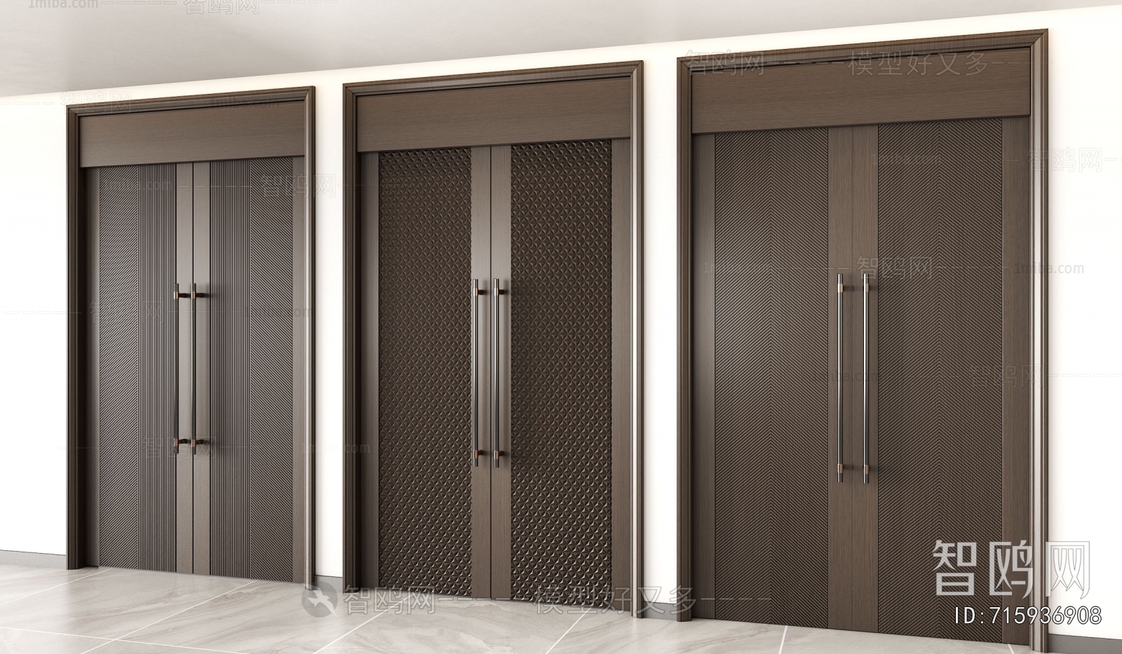 Modern Double Door
