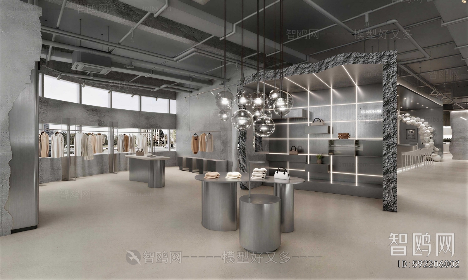 Modern Clothing Store