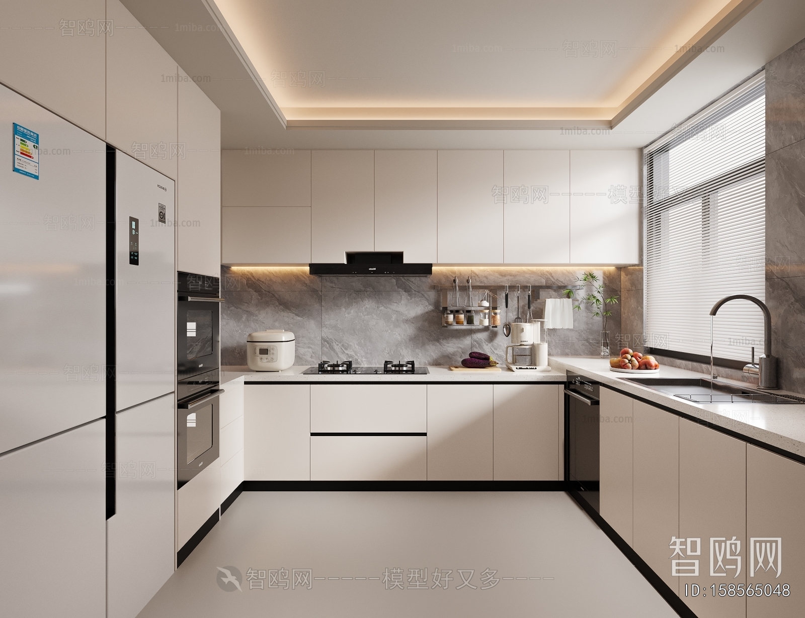 Modern The Kitchen