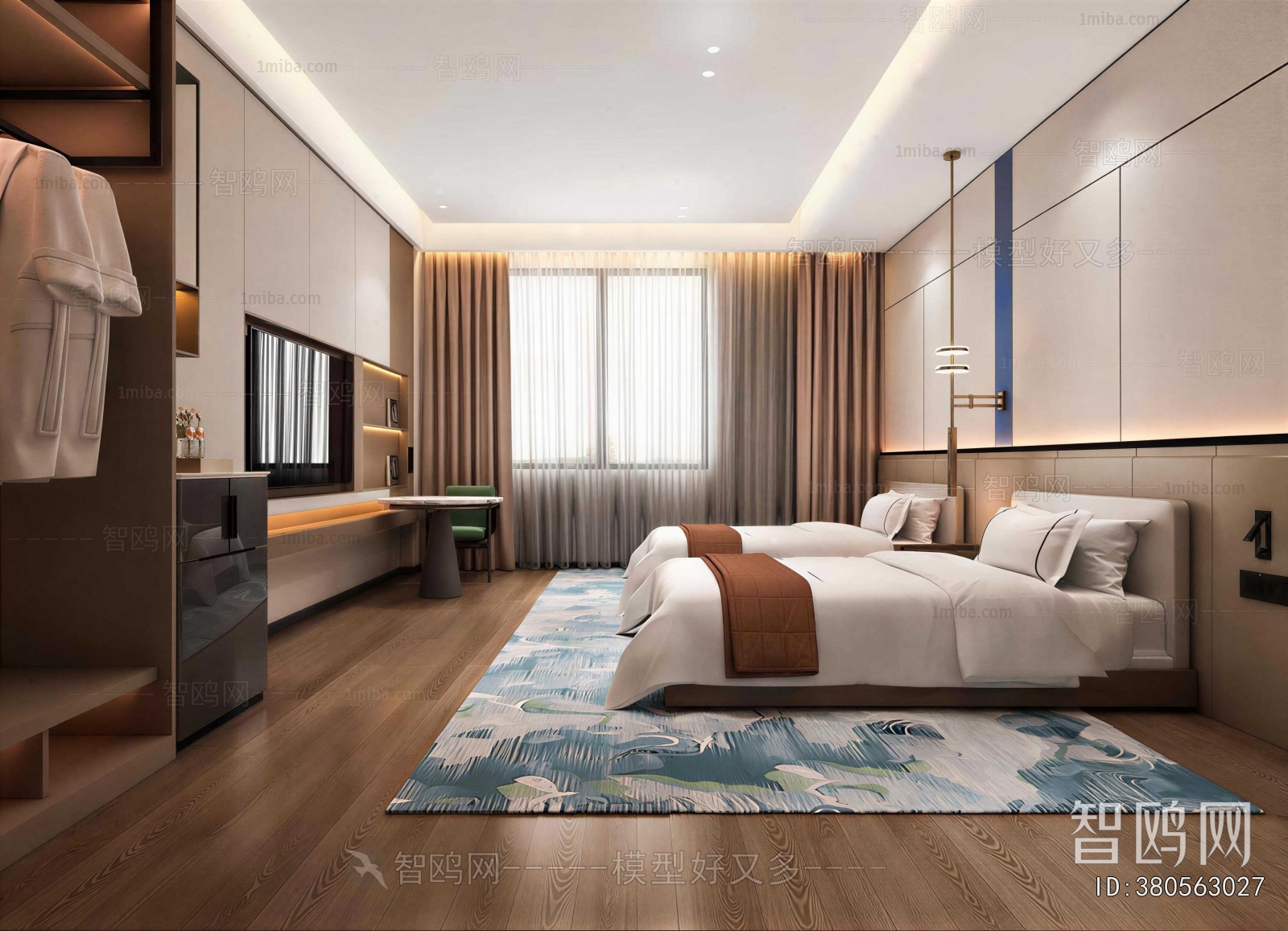 New Chinese Style Guest Room
