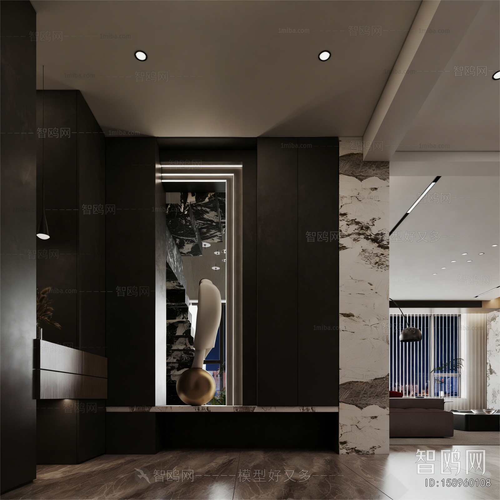 Modern Hallway