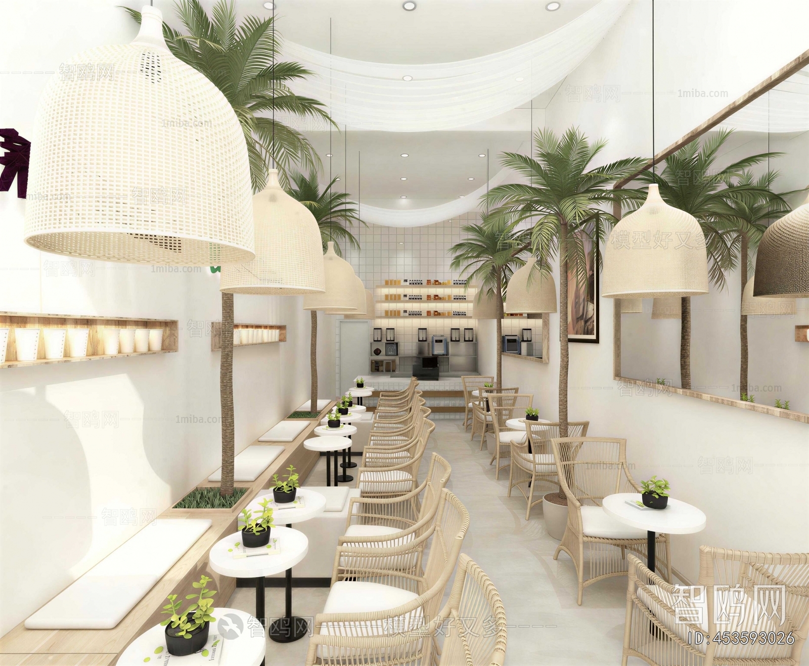 Modern Milk Tea Shop