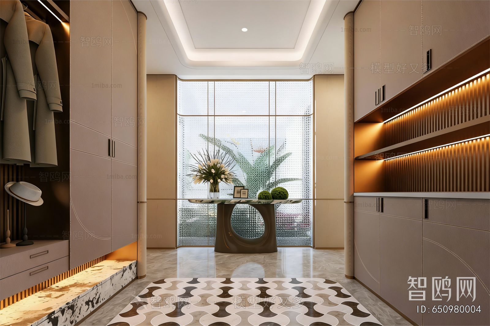 Modern Hallway