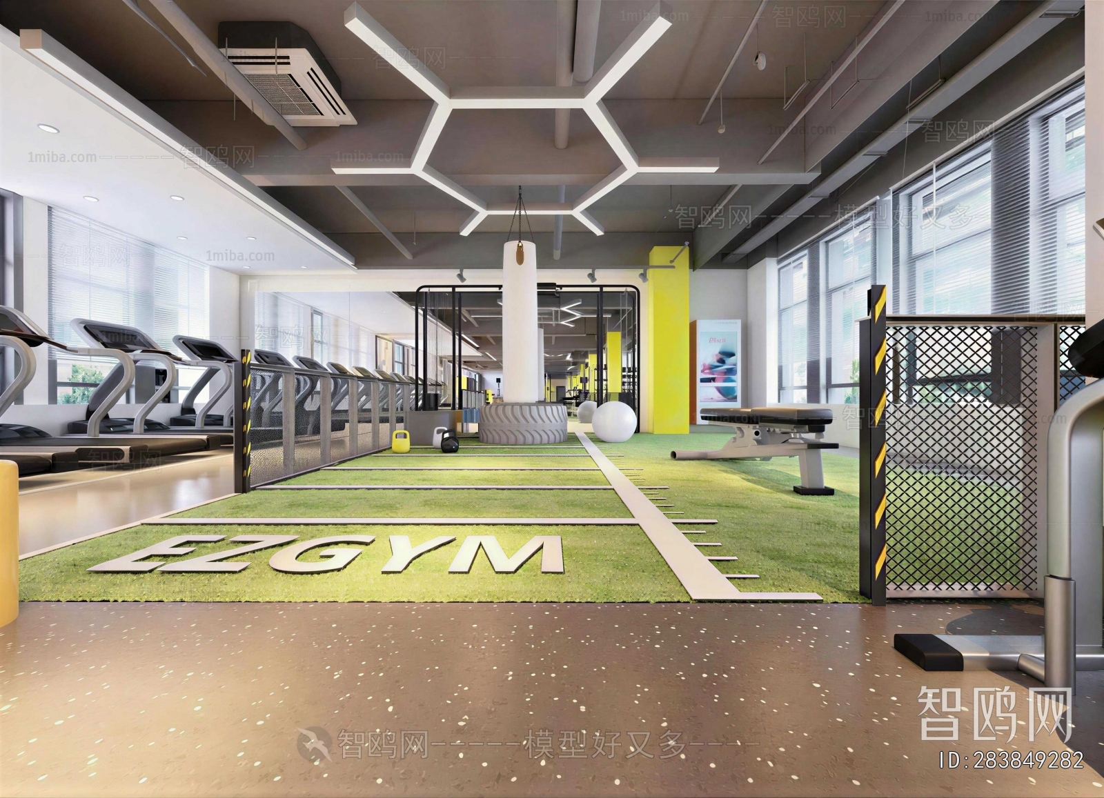 Industrial Style Gym