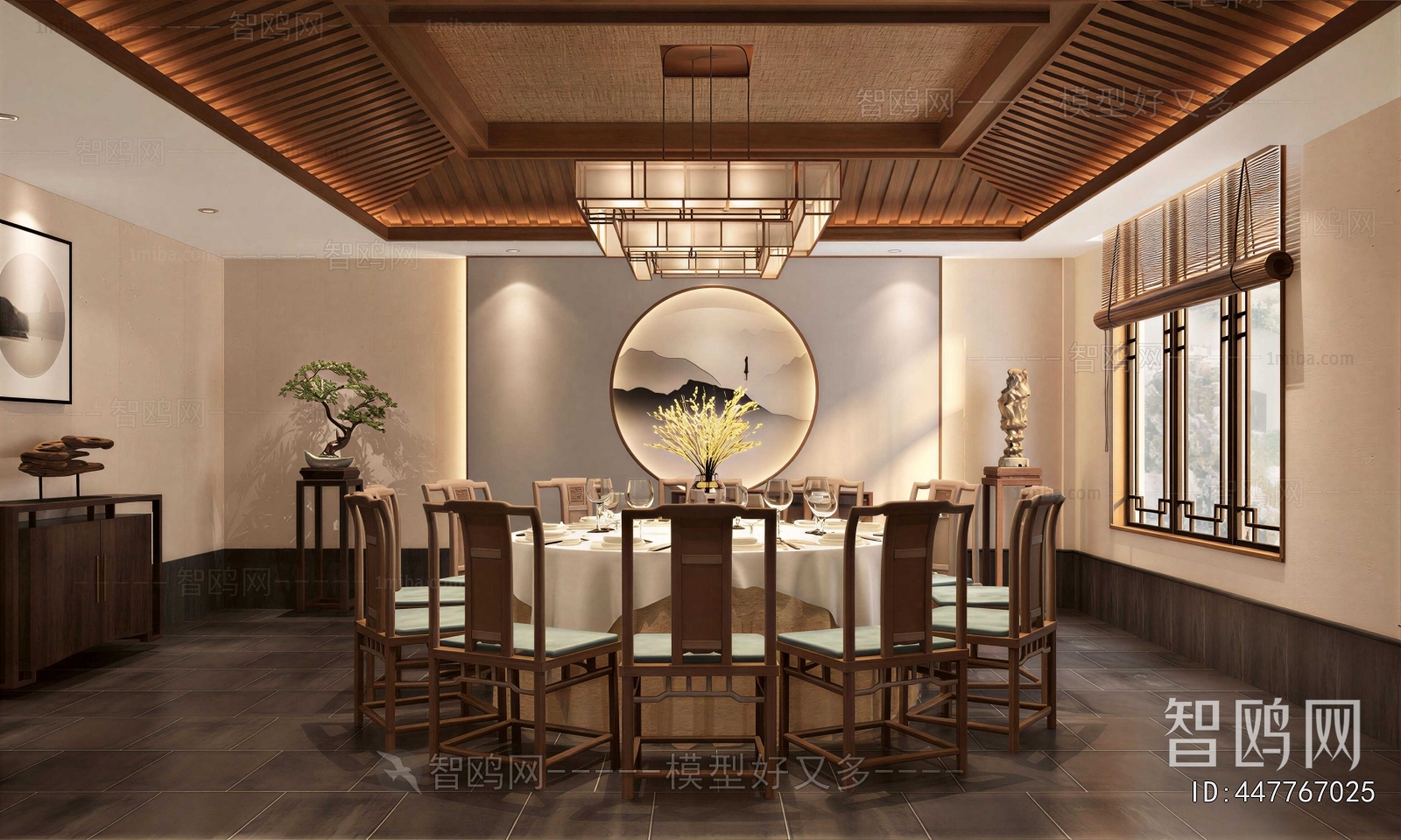 New Chinese Style Restaurant Box