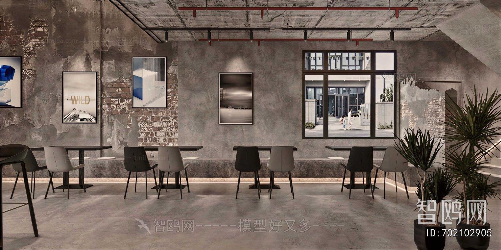 Industrial Style Cafe
