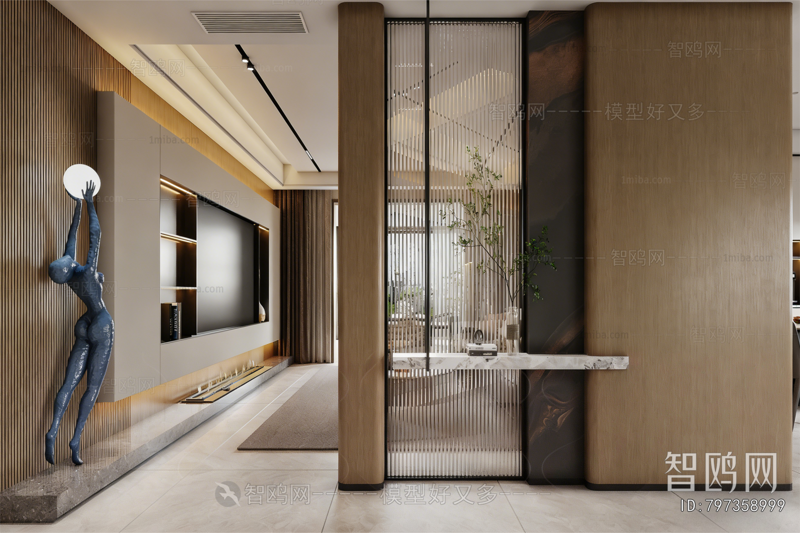 Modern Hallway