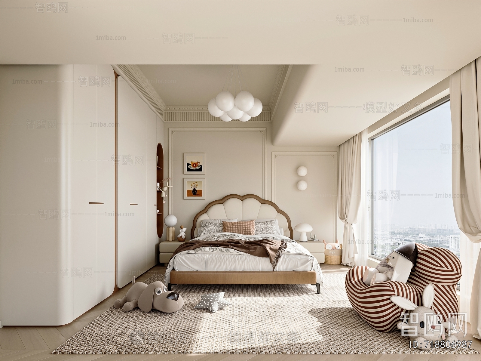 French Style Children's Room