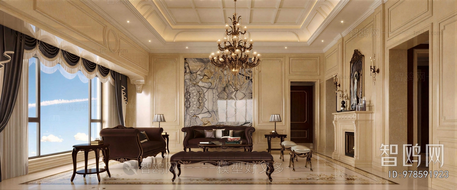 European Style A Living Room