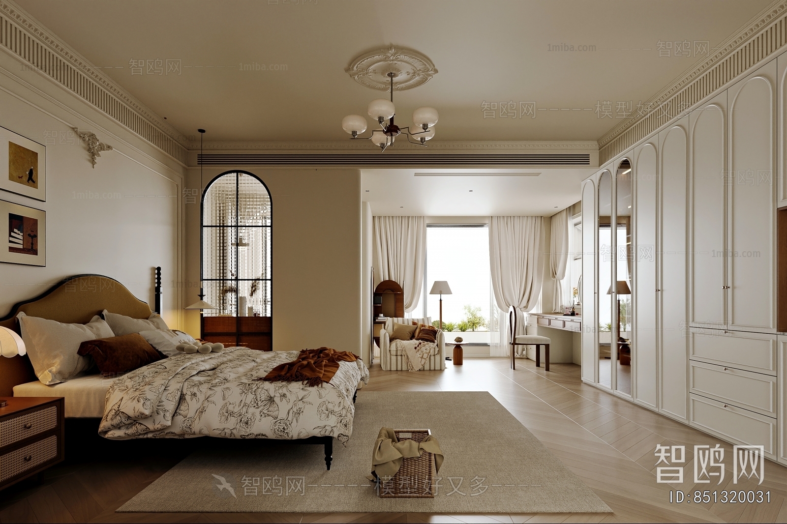 French Style Bedroom