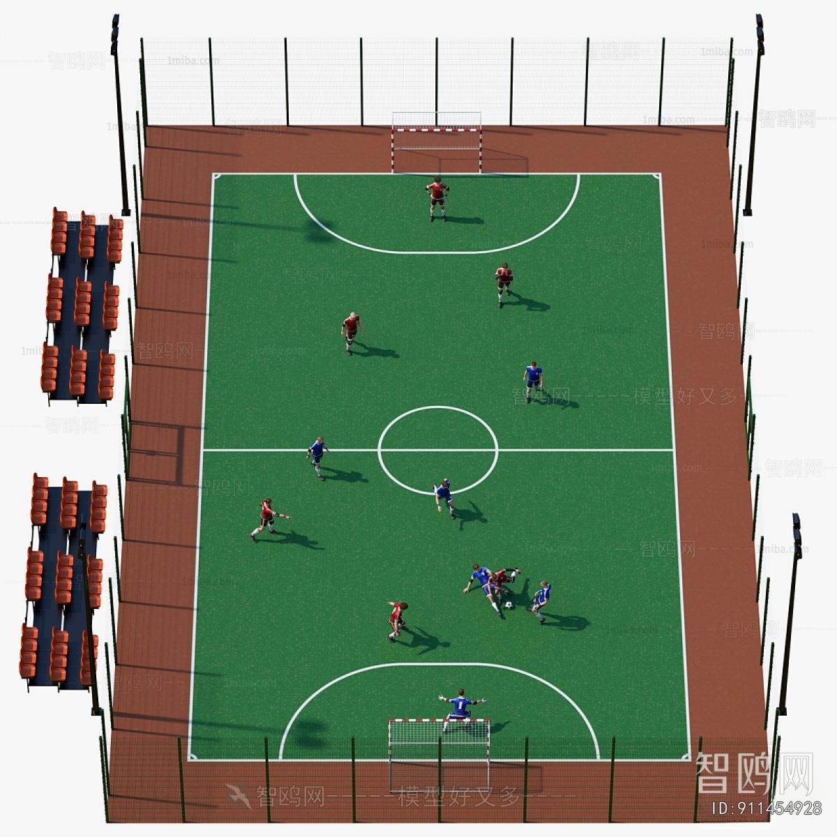 Modern Outdoor Sports Stadium