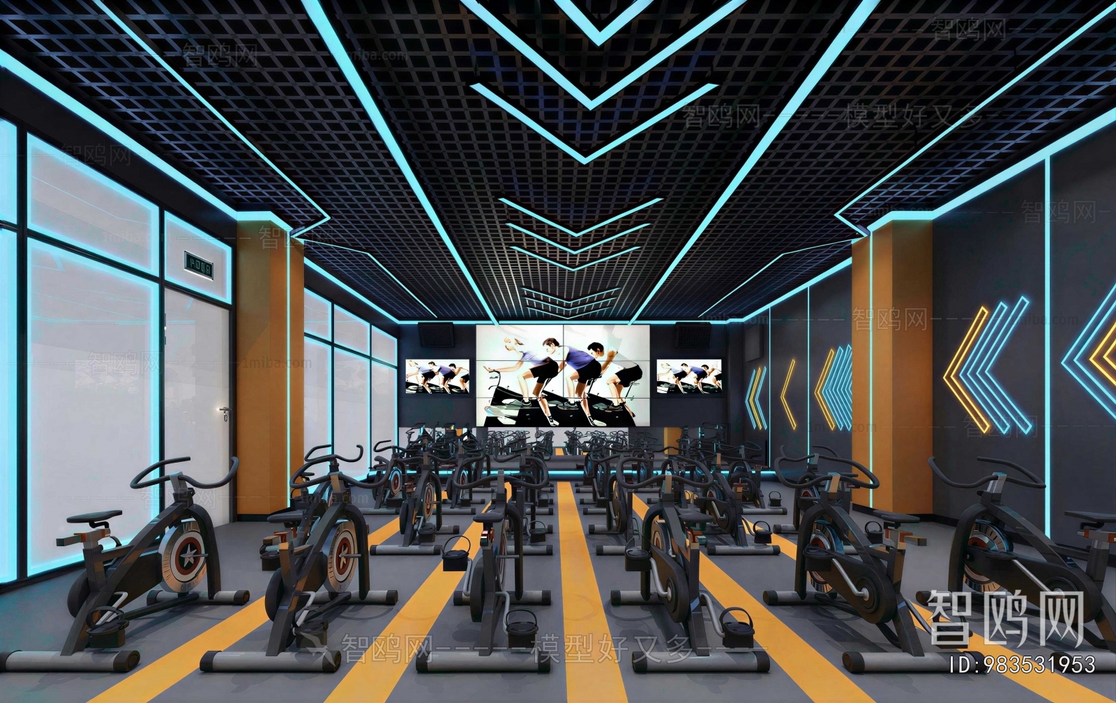Industrial Style Gym