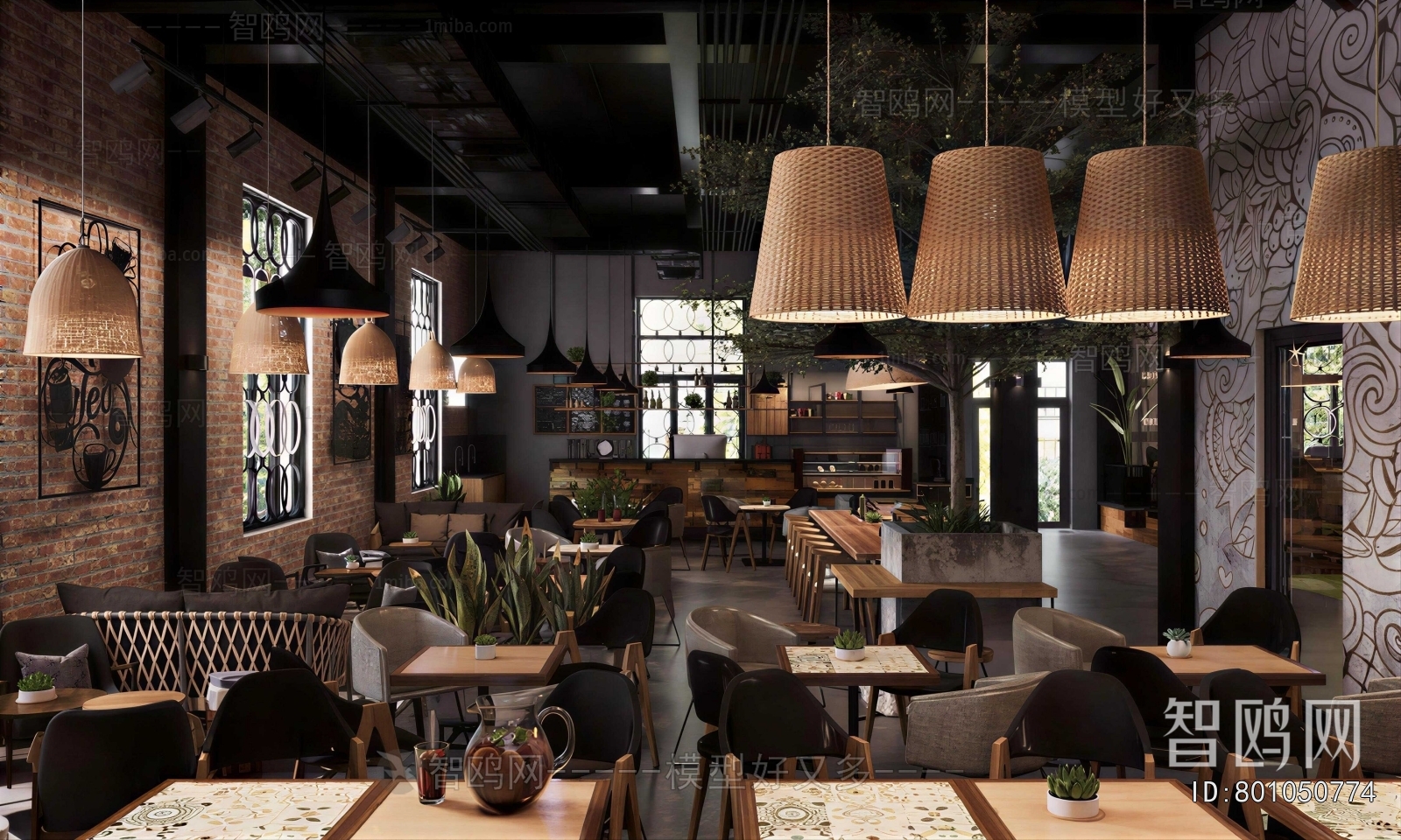 Industrial Style Cafe