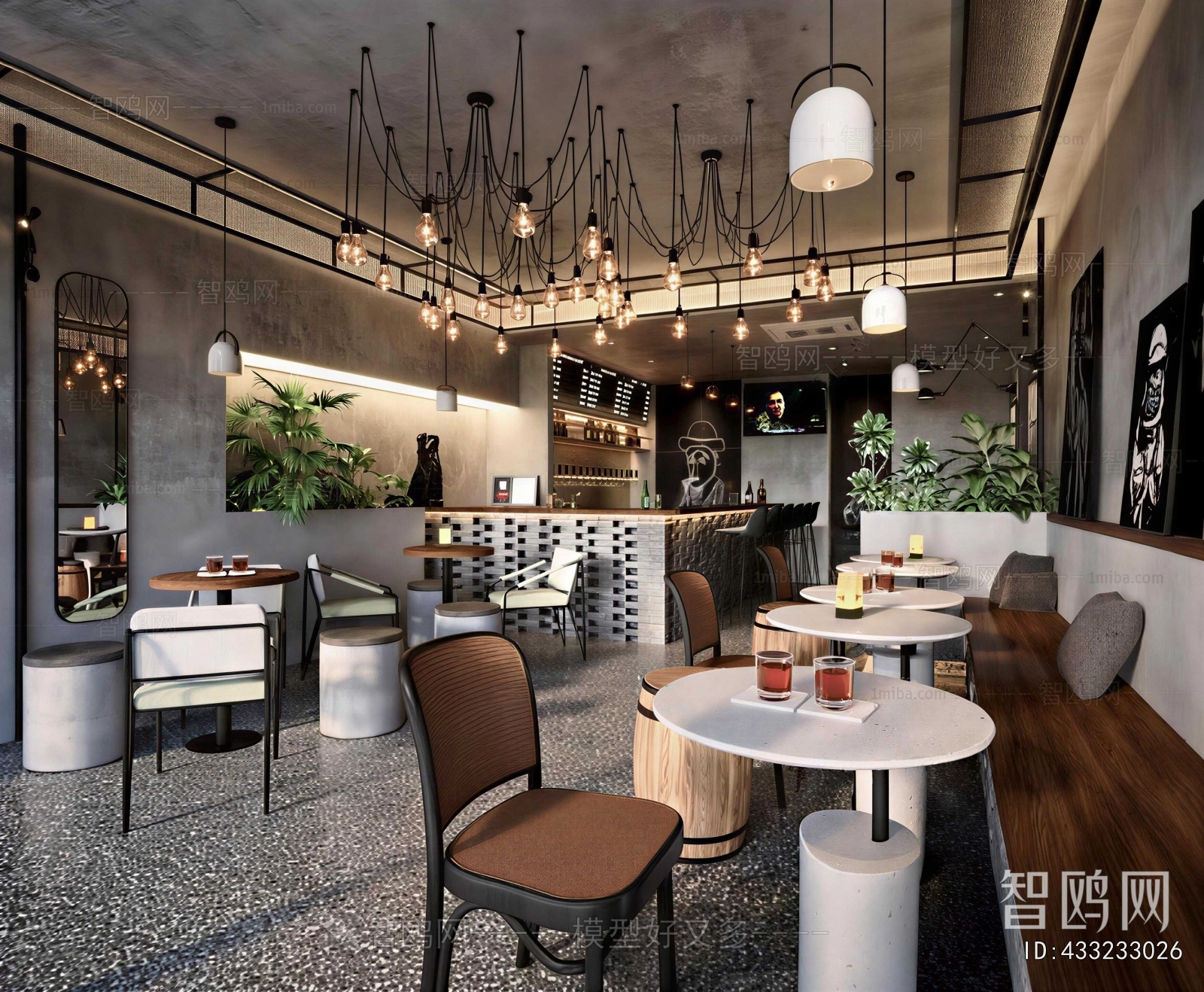 Industrial Style Cafe