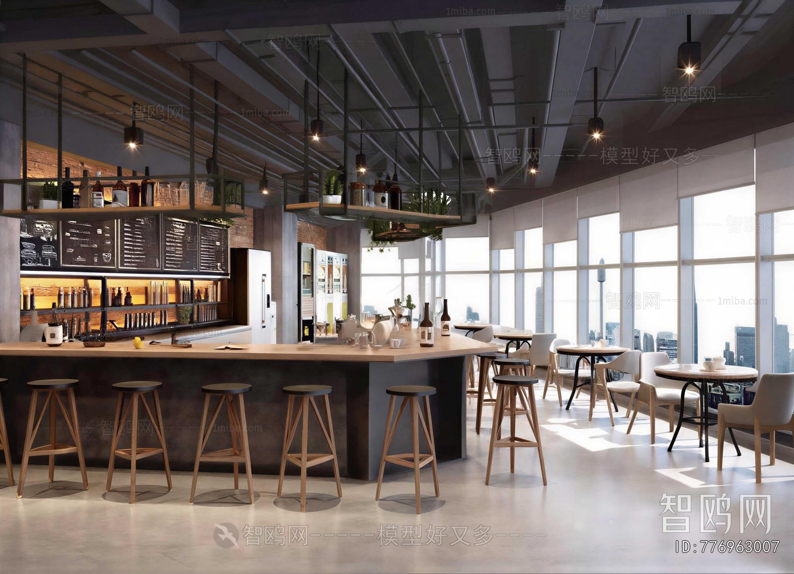 Industrial Style Cafe