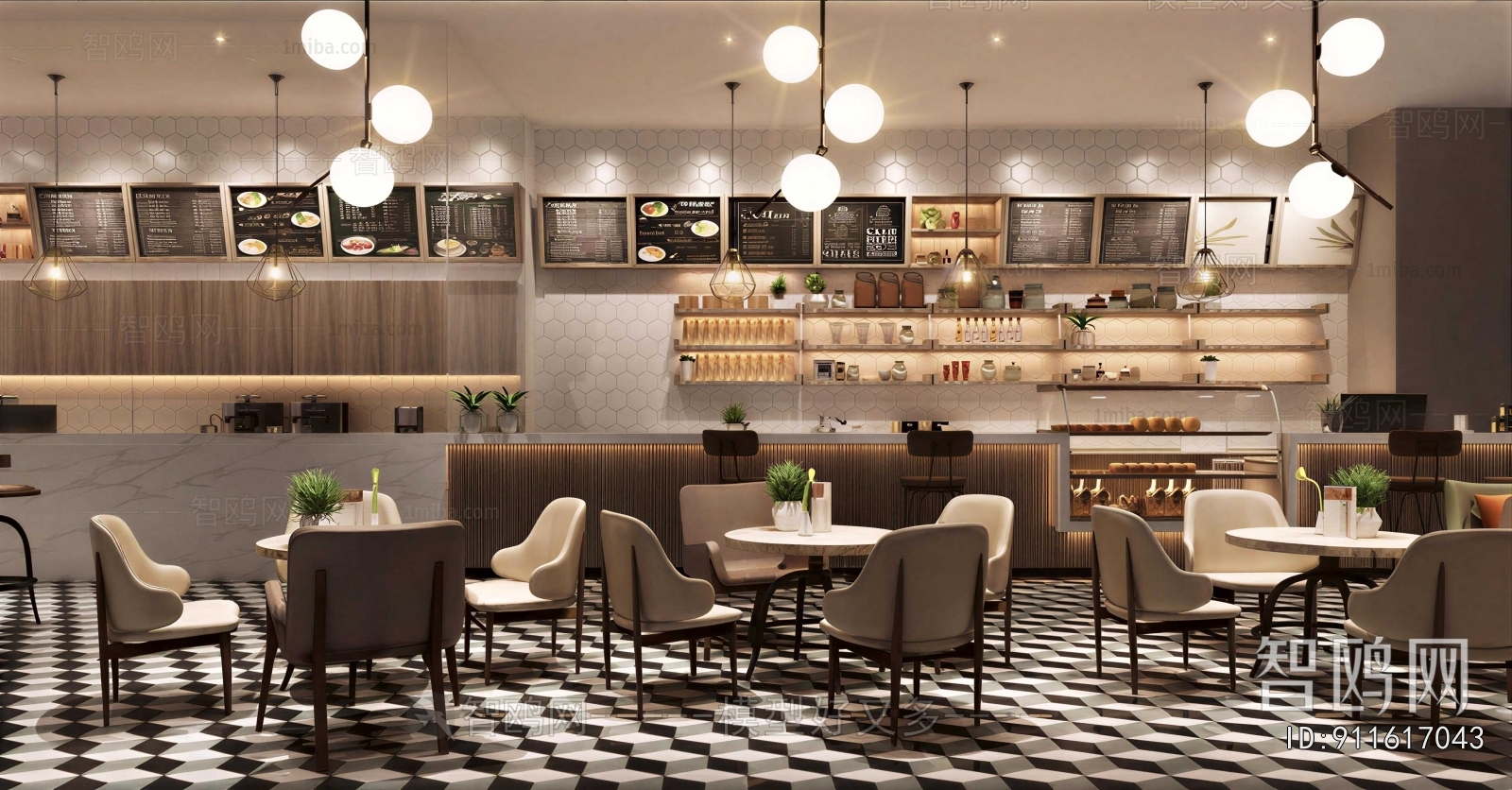 Modern Cafe