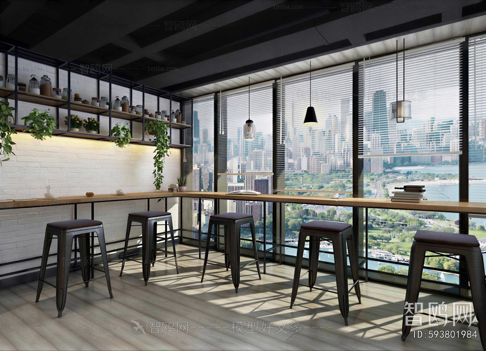 Industrial Style Cafe