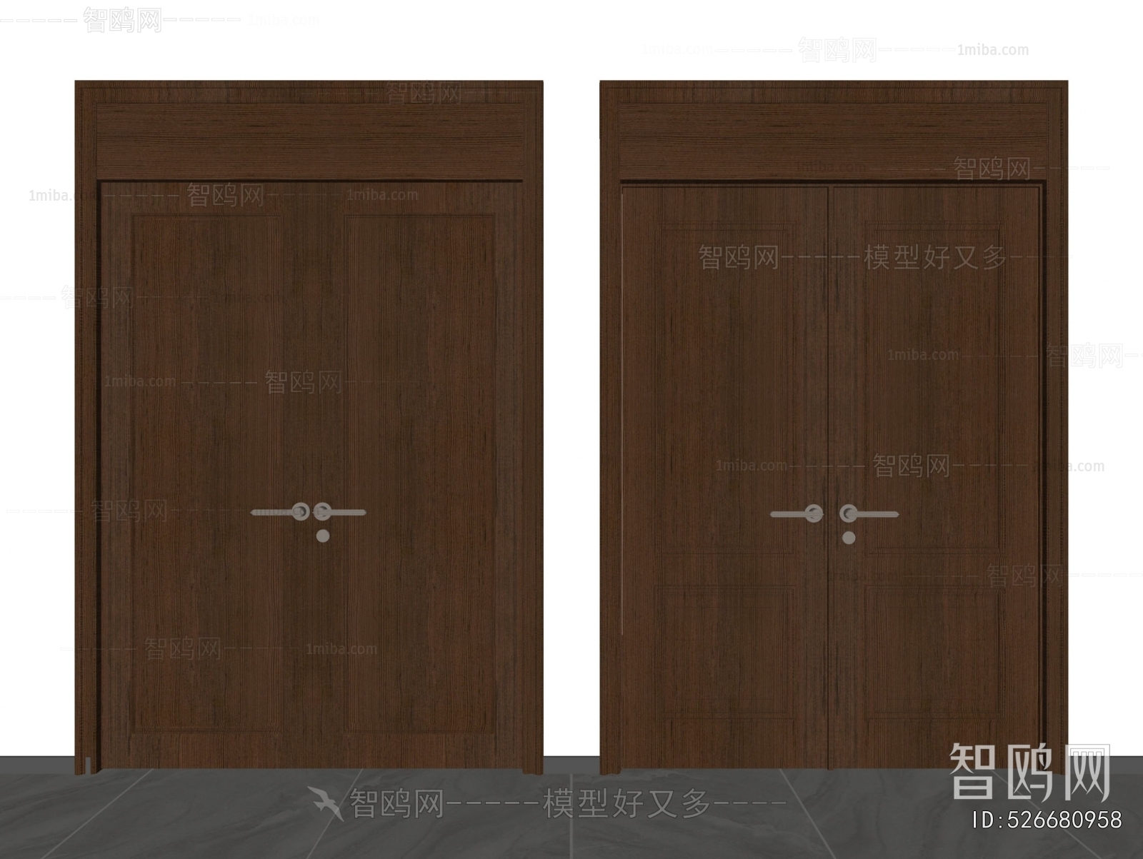 New Chinese Style Single Door