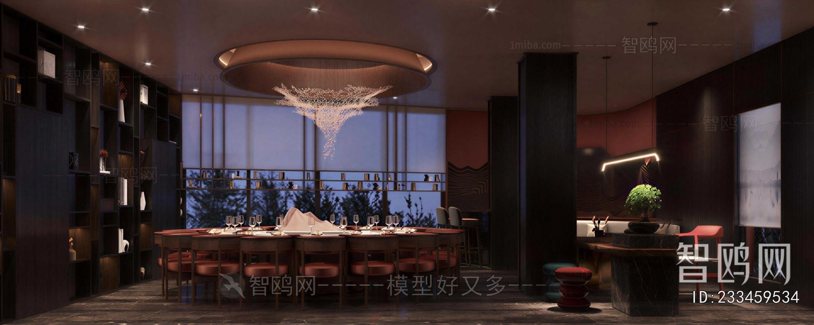 New Chinese Style Restaurant Box