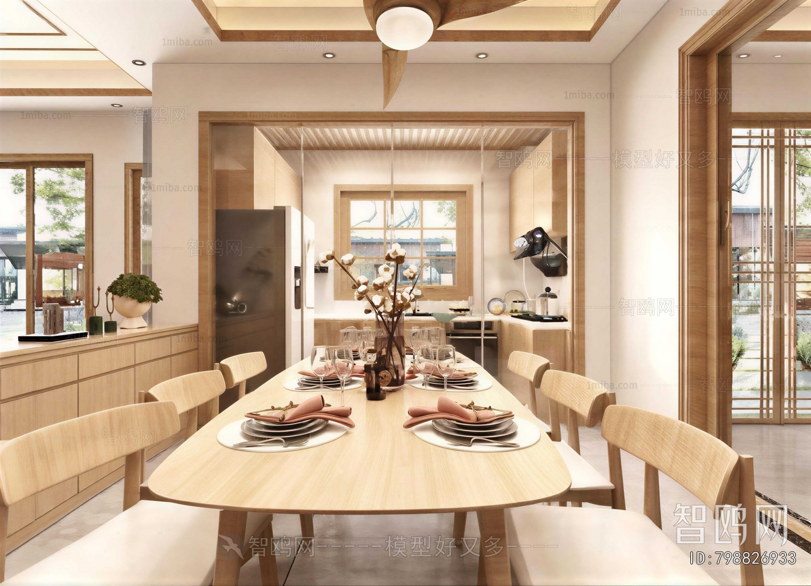 Japanese Style Dining Room