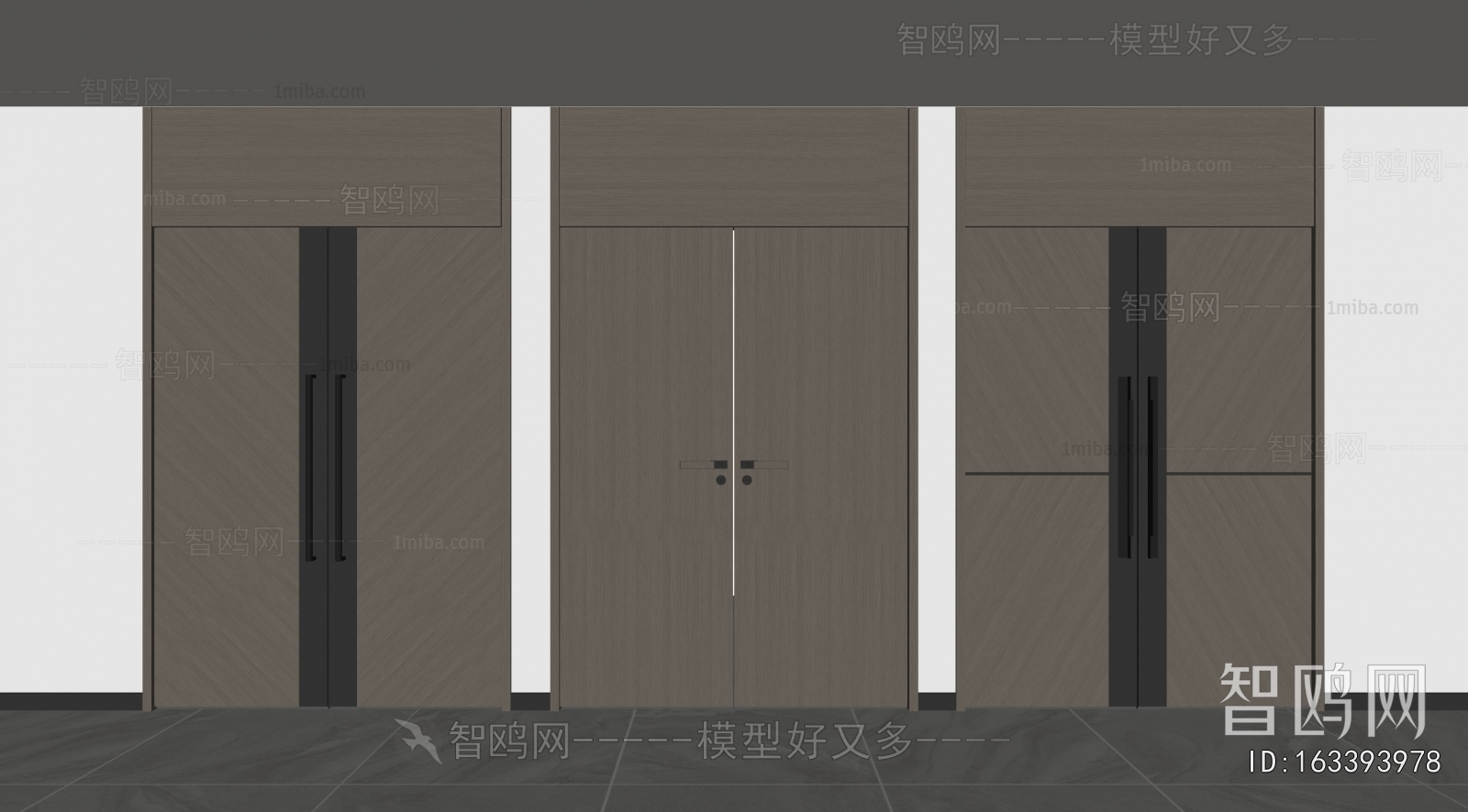 Modern Double Door