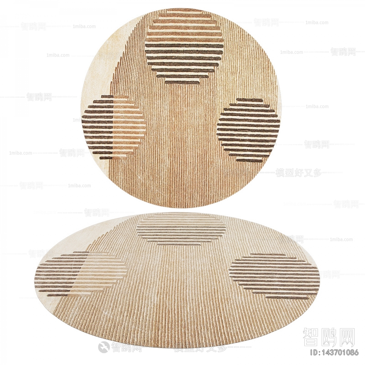 Modern Circular Carpet