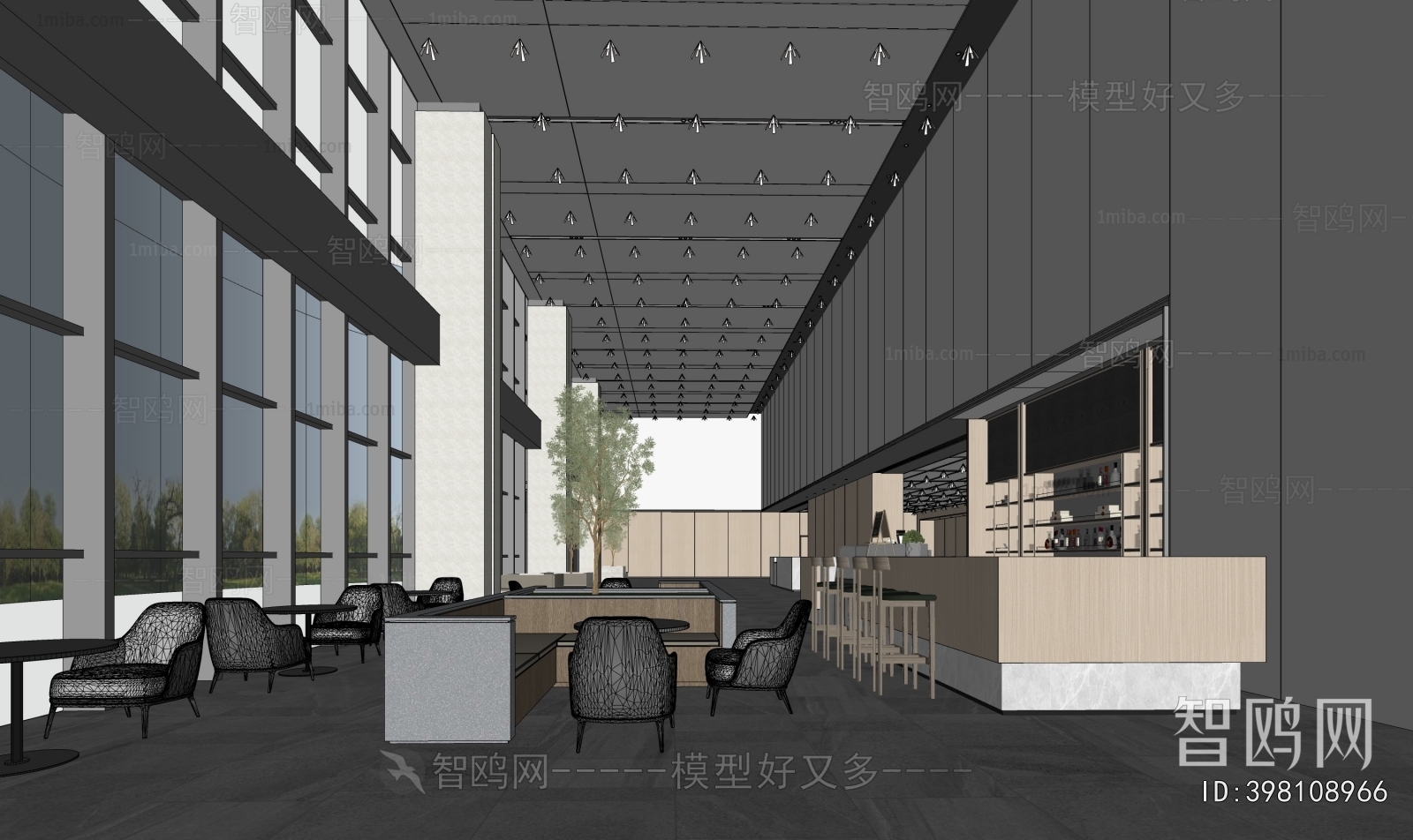 Modern Office Rest Area