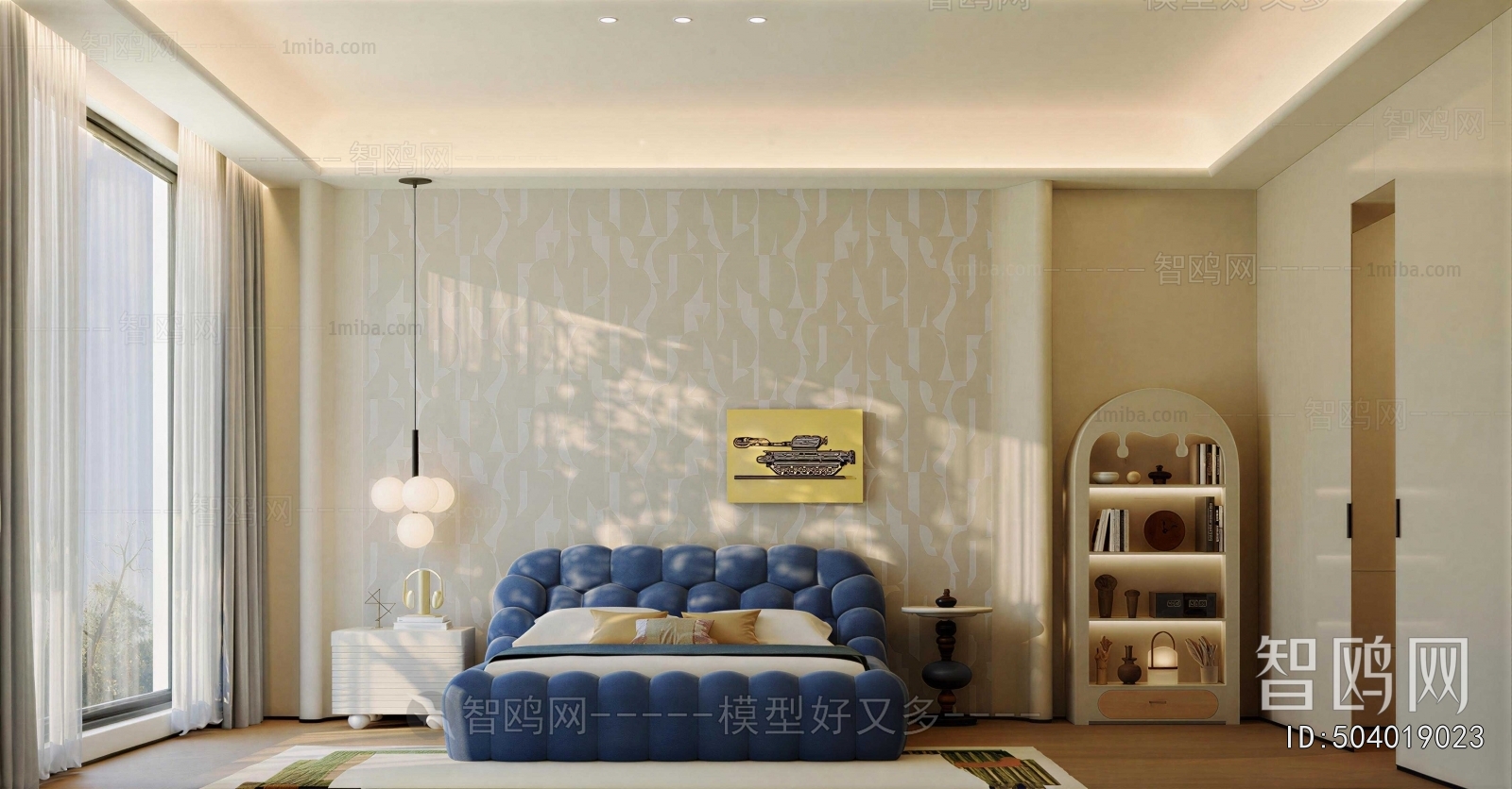 Modern Boy's Room And Son's Room