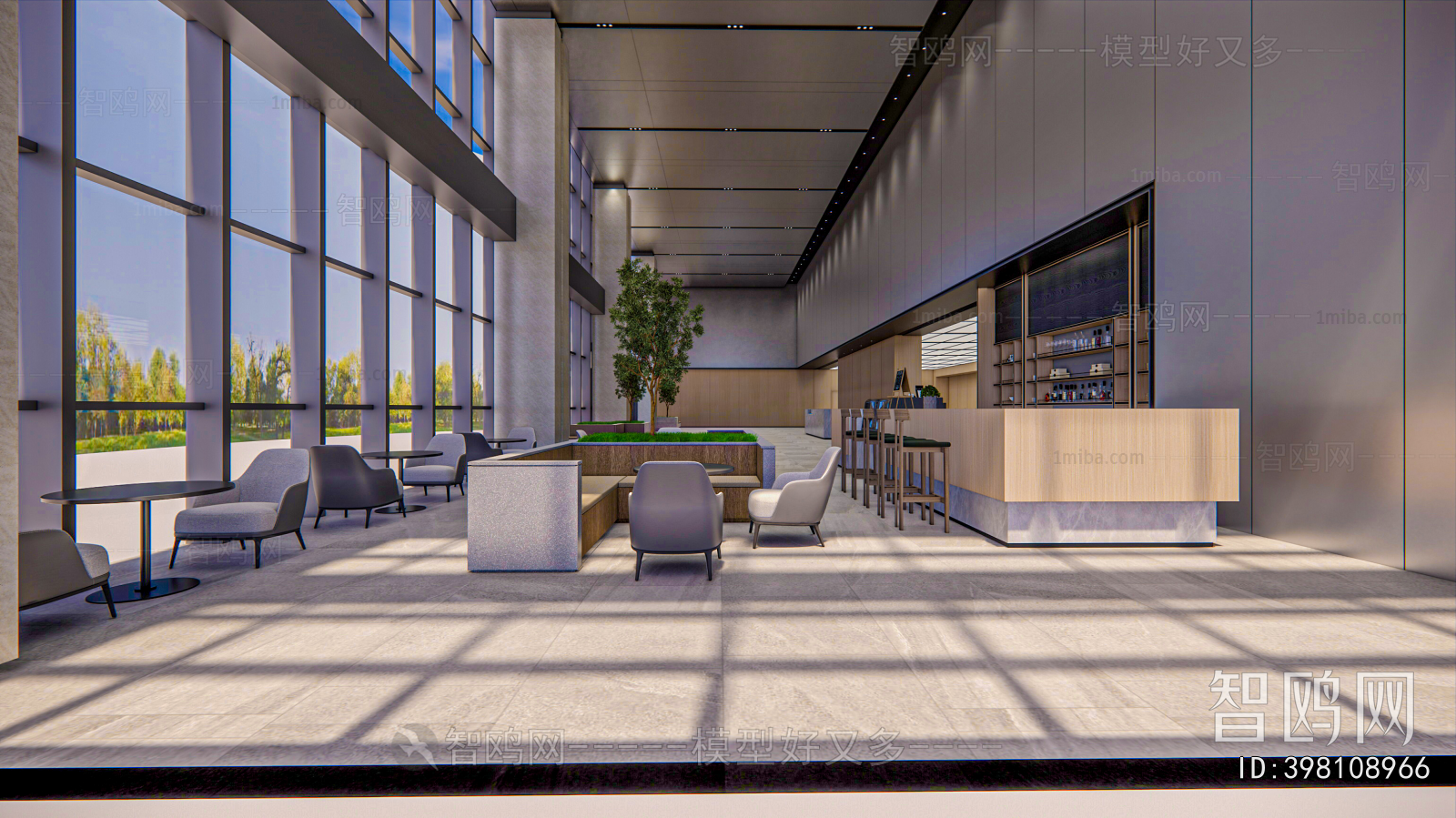 Modern Office Rest Area