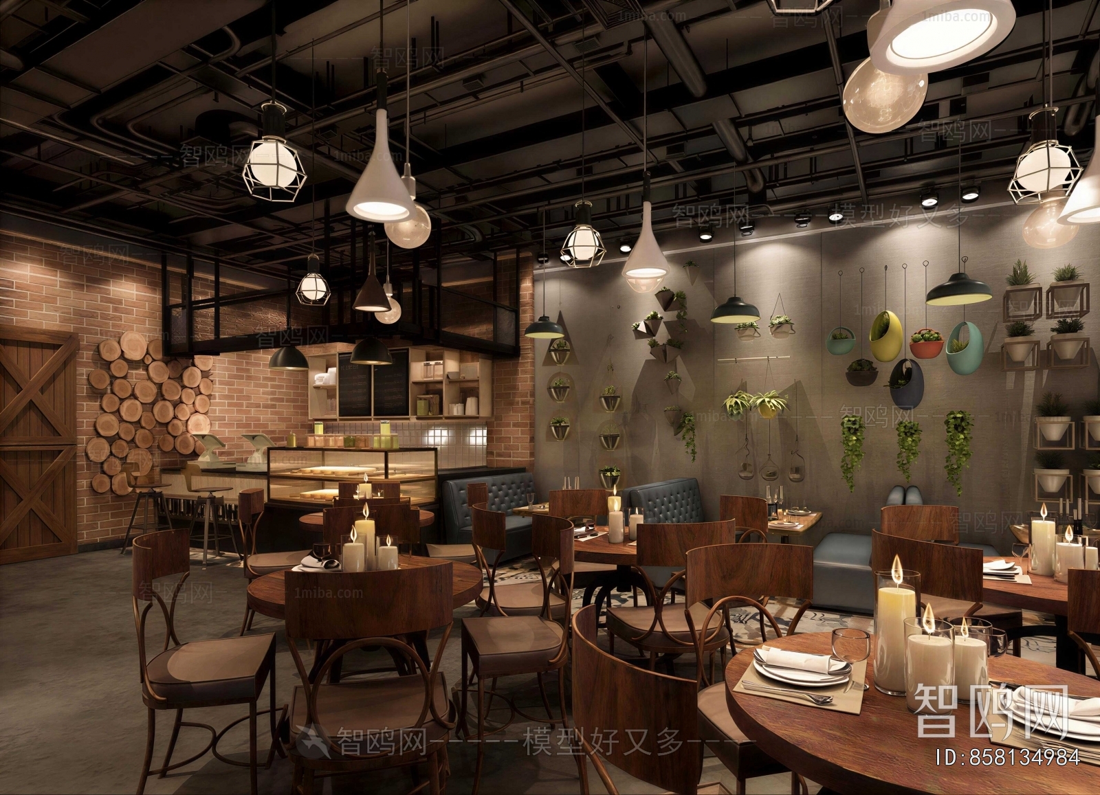 Industrial Style Restaurant